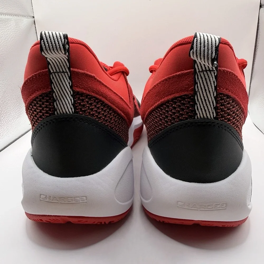 Stephen Curry Basketball Sneaker Men's Size 12.5 Red Black White New With Box